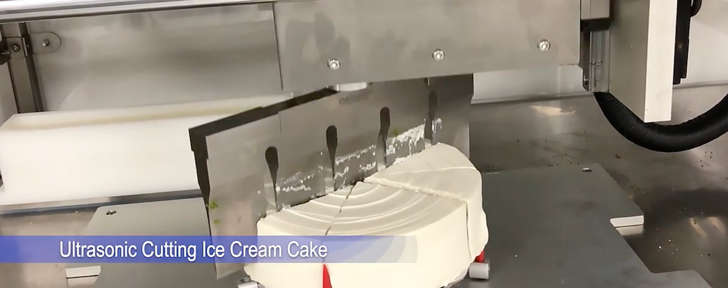 QuickFoodz™ Robotic Ultrasonic Cake Cutting System