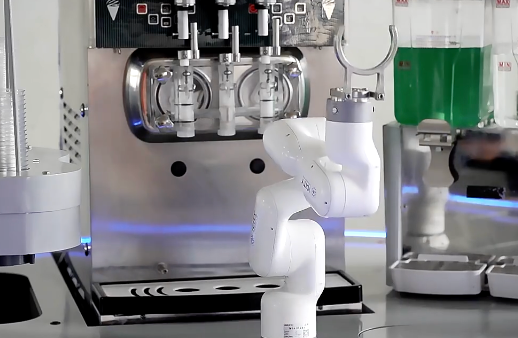 QuickFoodz™ Robotic Ice Cream & Coffee Vending System