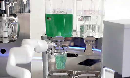 QuickFoodz™ Robotic Ice Cream & Coffee Vending System